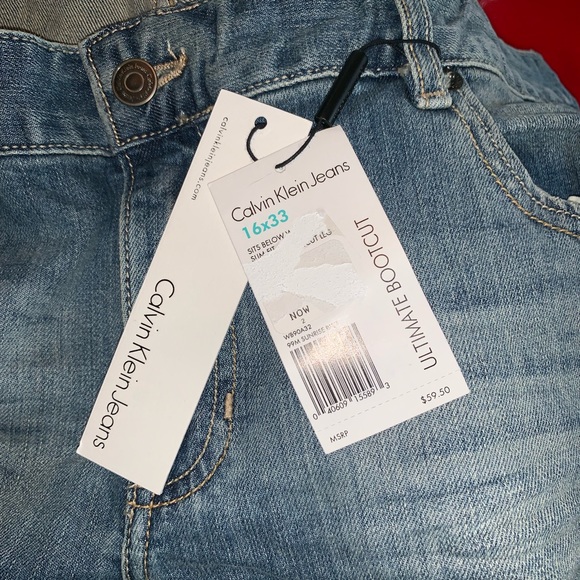 NWT Calvin Klein ultimate bootcut Jeans 16 - Picture 2 of 6